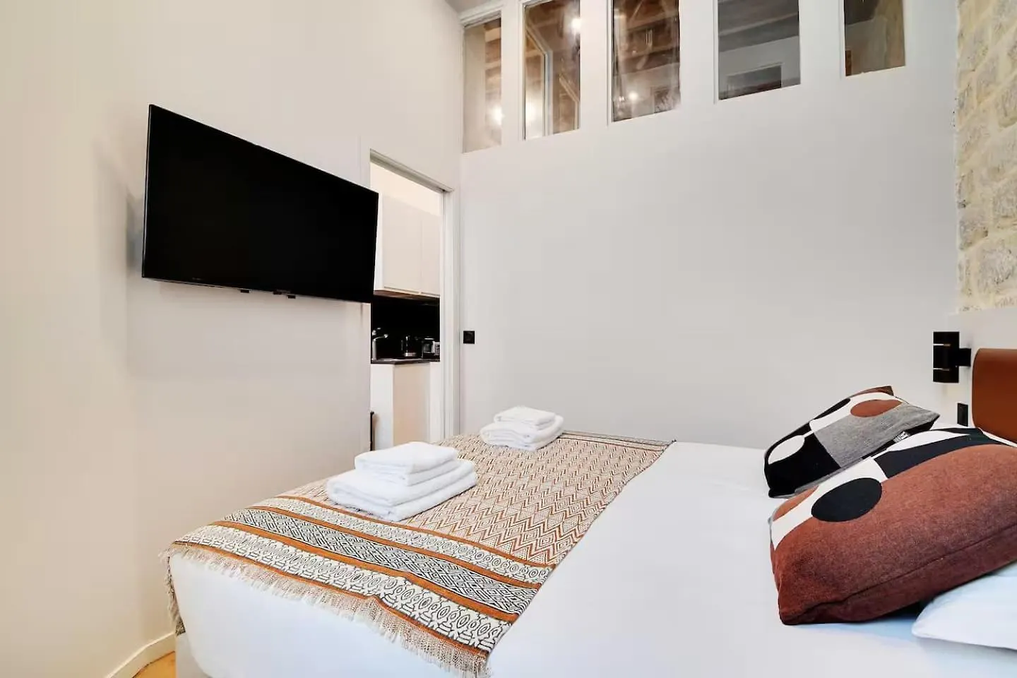 Les Halles - Grands Boulevards Stylish 2Br - 6P París Francia