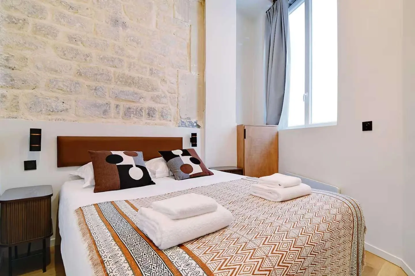 Les Halles - Grands Boulevards Stylish 2Br - 6P París 0*,