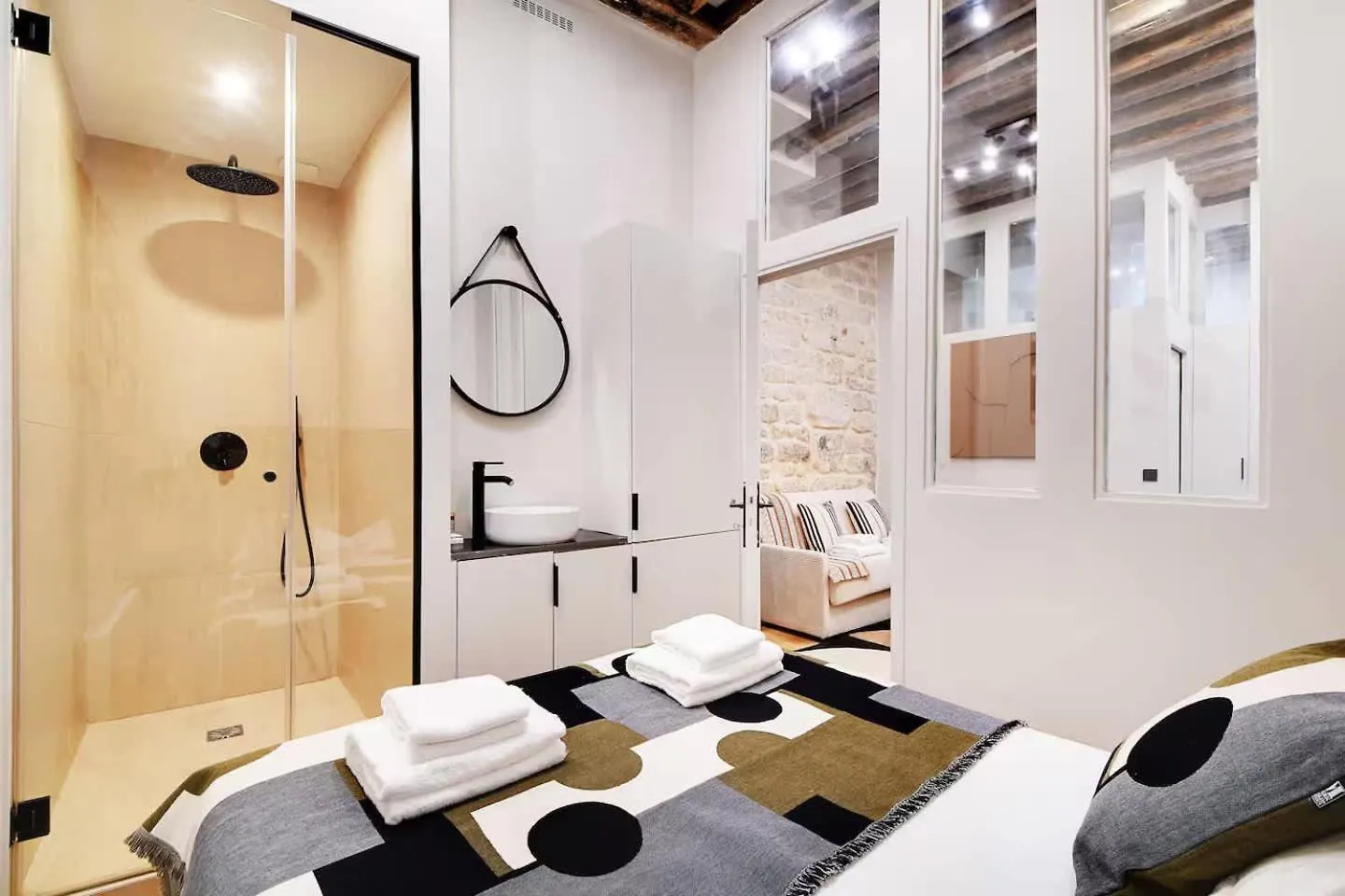 Les Halles - Grands Boulevards Stylish 2Br - 6P Paryż Francja
